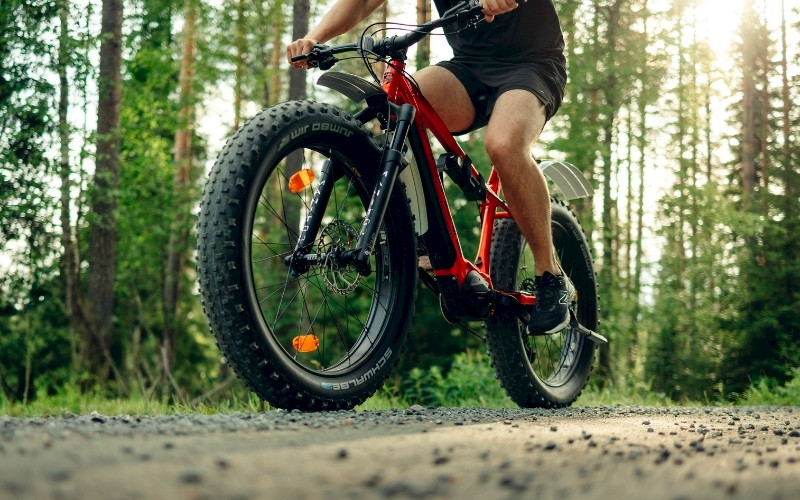 Sähköfatbikella komeisiin vaaramaisemiin