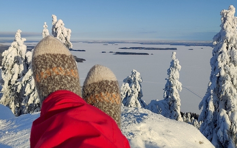 Villasukkakävely